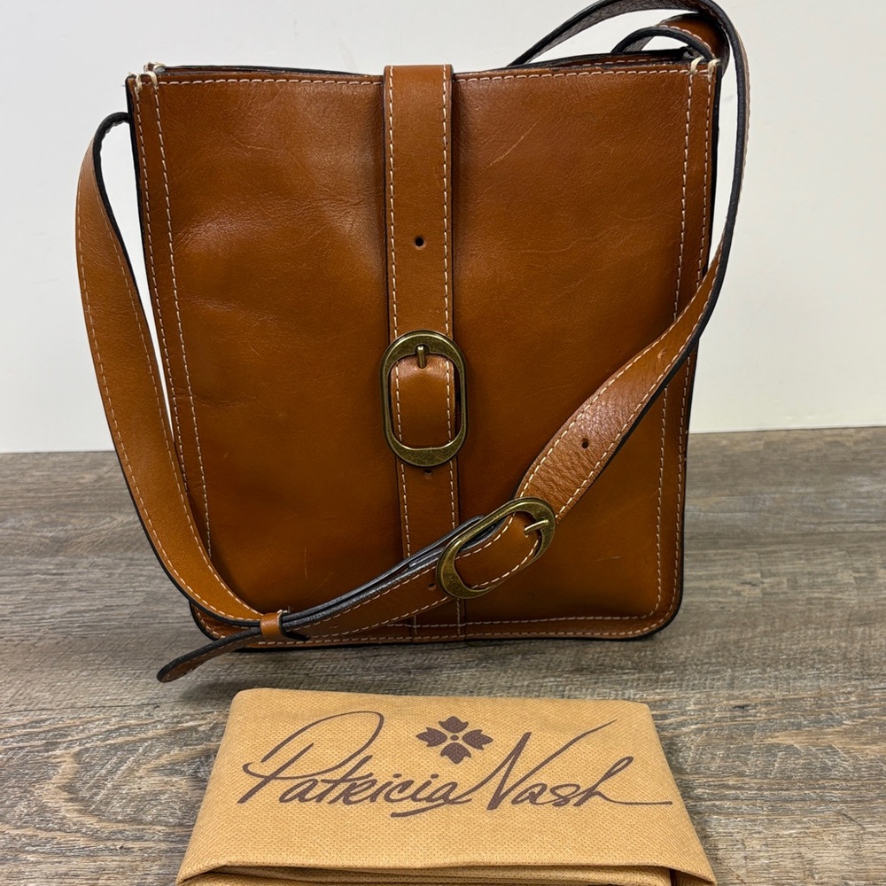 Patricia Nash Venezia Leather Crossbody Bag